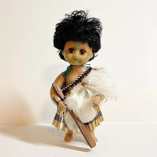 Handcrafted Maori Heihei Doll – Authentic New Zealand Keepsake (7” Inch)